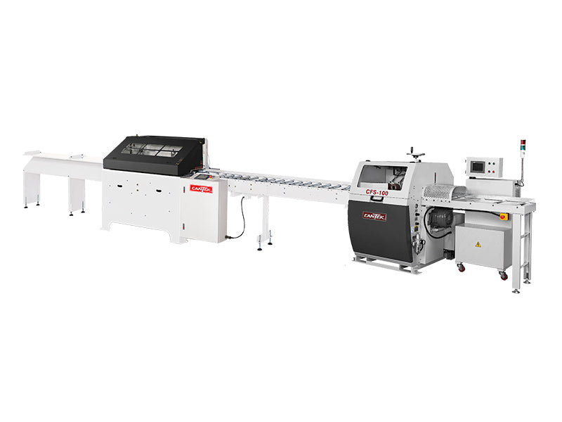 CANTEK | CFS100 Automatic Defect Cutoff Chop Saw (start-up/training of $3,000 INCLUDED)