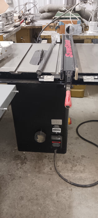 Used Sawstop 10" Cabinet Saw
