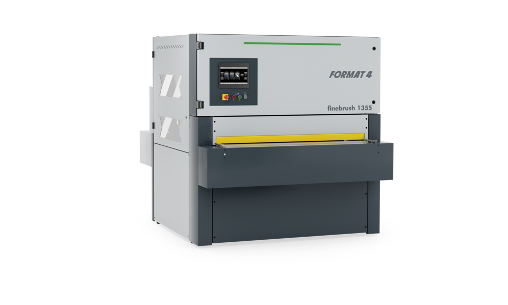 Format4 | finebrush 1355 Brushing & Brush Sanding Machine