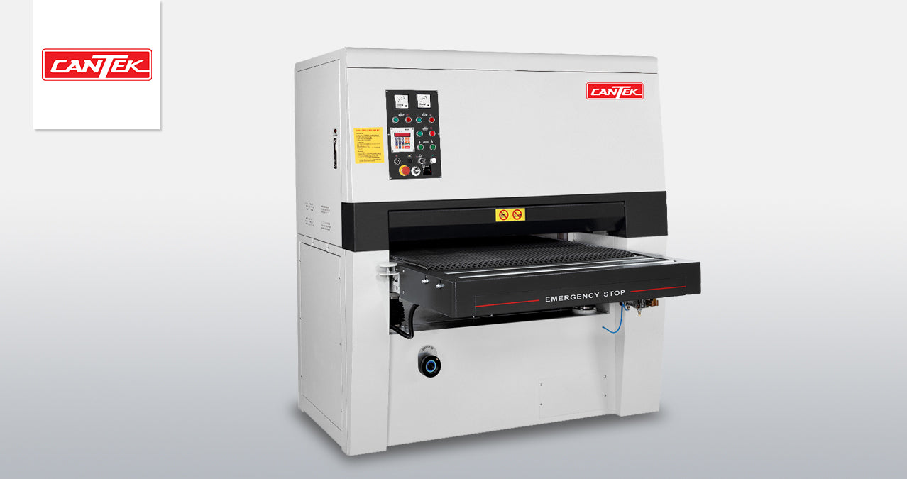 CANTEK | C432 43″ Two Head Widebelt Sander