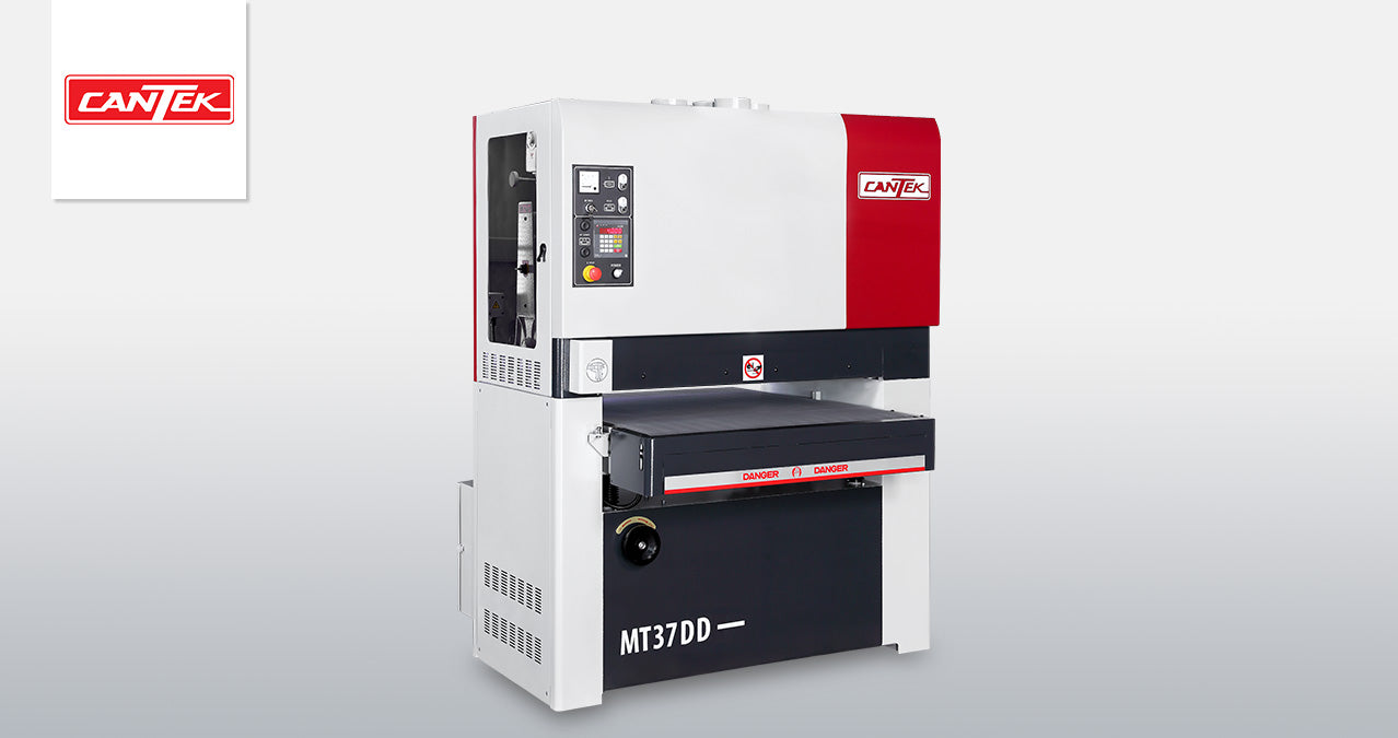 CANTEK | MT37DD 36″ Two Head Metal Widebelt Sander