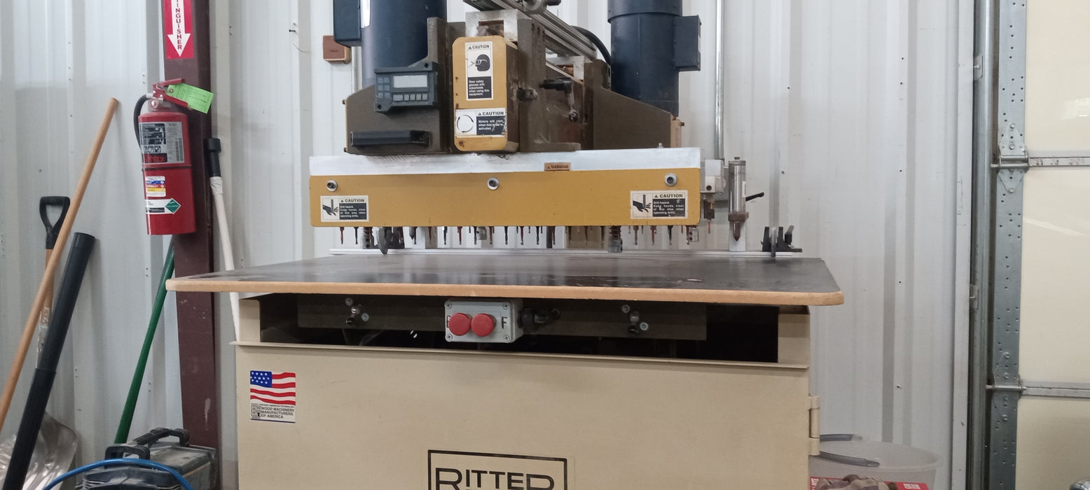 USED RITTER R-46 DOUBLE ROW SYSTEM DRILL