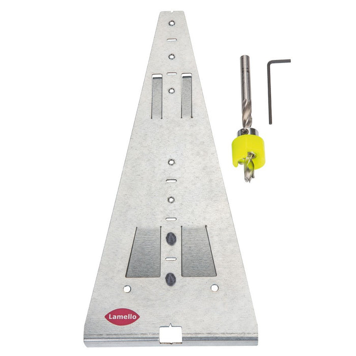 Lamello 125510 | Divario P-18 metal marking jig with 8mm drill bit