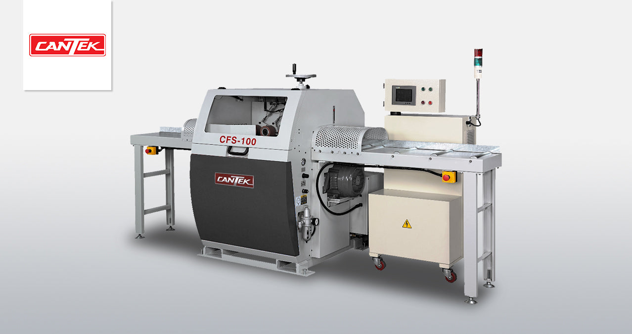 CANTEK | CFS100 Semi-Optmizing Defect Cut Off Saw (start-up/training of $3,000 INCLUDED)