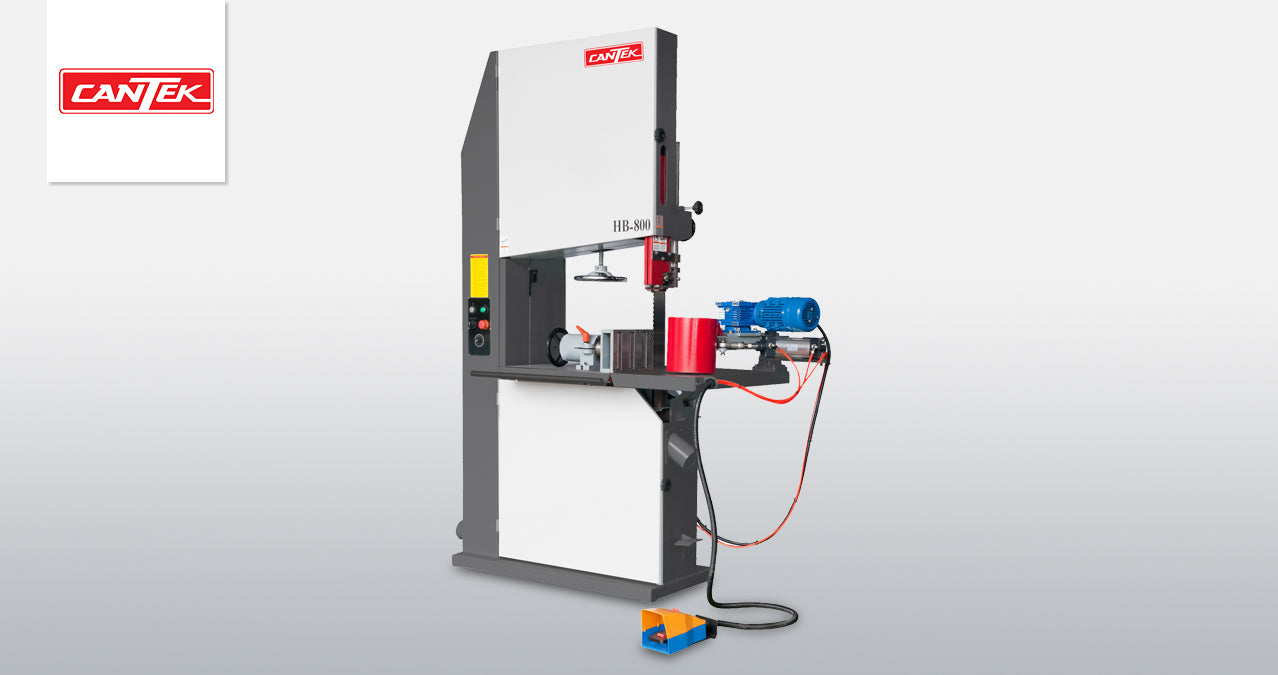 CANTEK | HB800 32" Band Resaw w/ HF150A Feeder