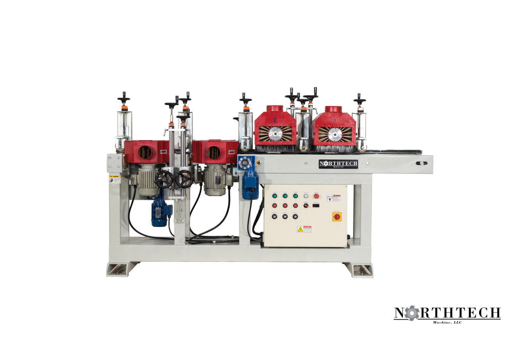 NORTHTECH MACHINE | NT-MBS12-2T1R2L MOULDING BRUSH SANDER
