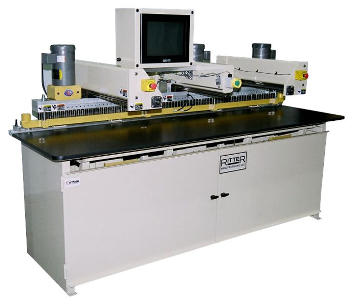 RITTER | R76 -76 SPINDLE CNC SINGLE ROW DRILL SYSTEM