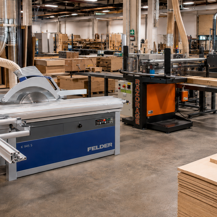 Industrial Table Saws: Types, Models and Uses for Production Woodworking