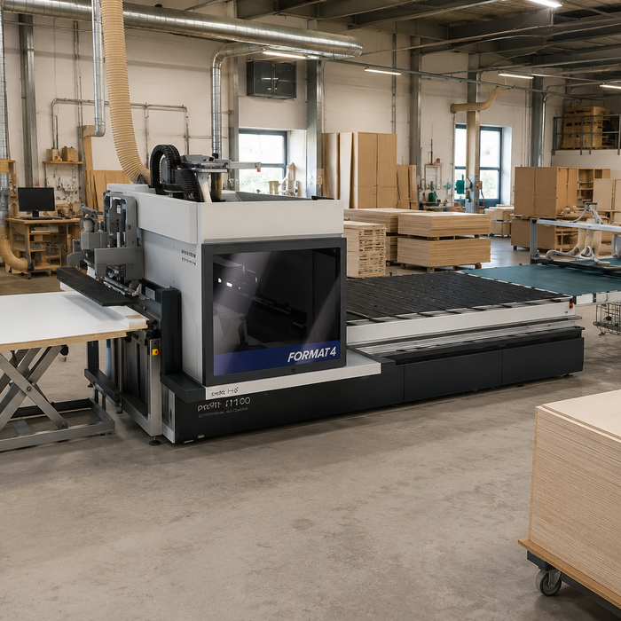 FORMAT4 profit H100: The Most Versatile CNC Nesting Machine for Growing Shops