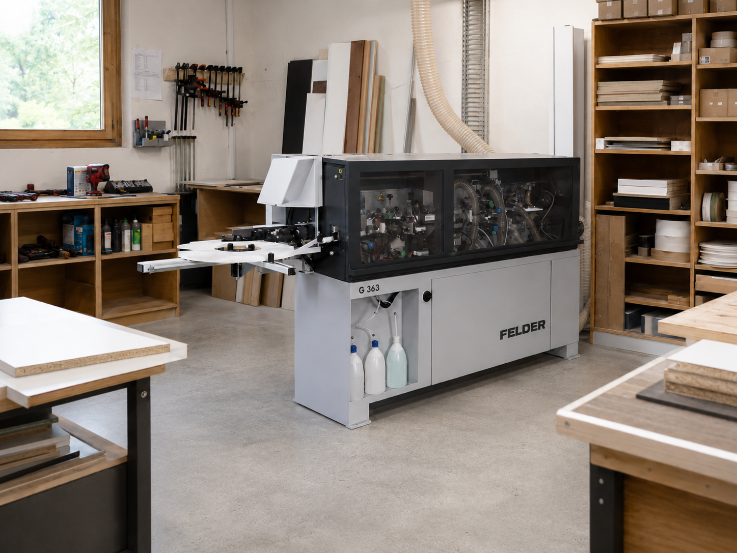 Felder Group Edgebanders: G-363-R vs. G-383 vs. G-580 Classic