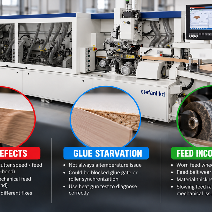 Edgebanding Wave Defects, Glue Starvation & Feed Inconsistency: A Systematic Troubleshooting Guide