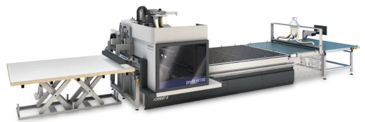 FORMAT4 profit H80I vs H100 vs H150: Which Nesting CNC Fits Your Shop?