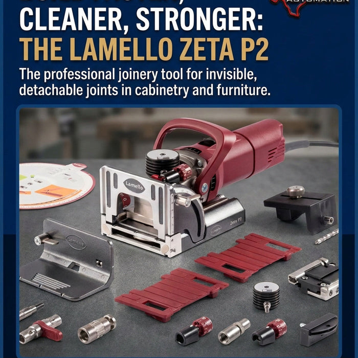 Master P-System Joinery: Lamello Zeta P2 Grooving Machine &amp; Starter Kit Buyer's Guide