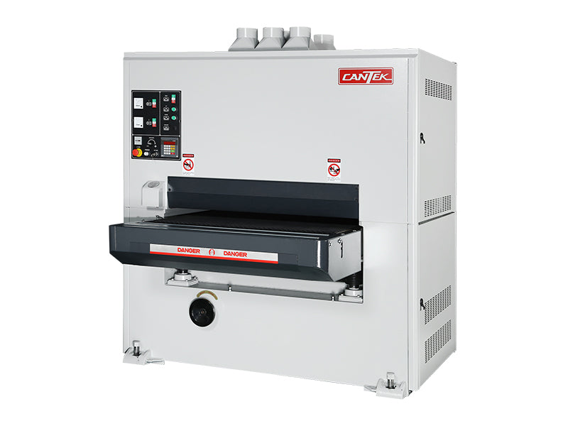 CANTEK | SR43DA 43" Two Head Wide Belt Sander (75" Belt)