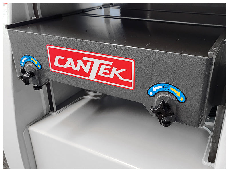 CANTEK | CM626 26" Heavy Duty Planer, 20HP - Spiral Cutterhead