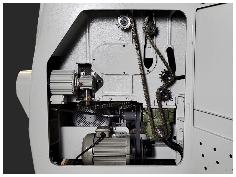 CANTEK | CM626 26" Heavy Duty Planer, 20HP - Spiral Cutterhead