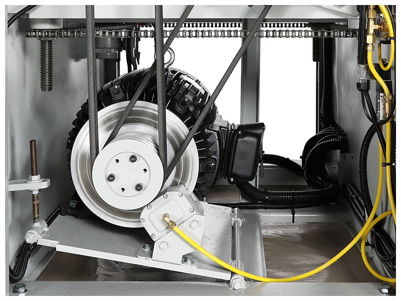 CANTEK | S372 37" Two Head Wide Belt Sander (60" Belt)