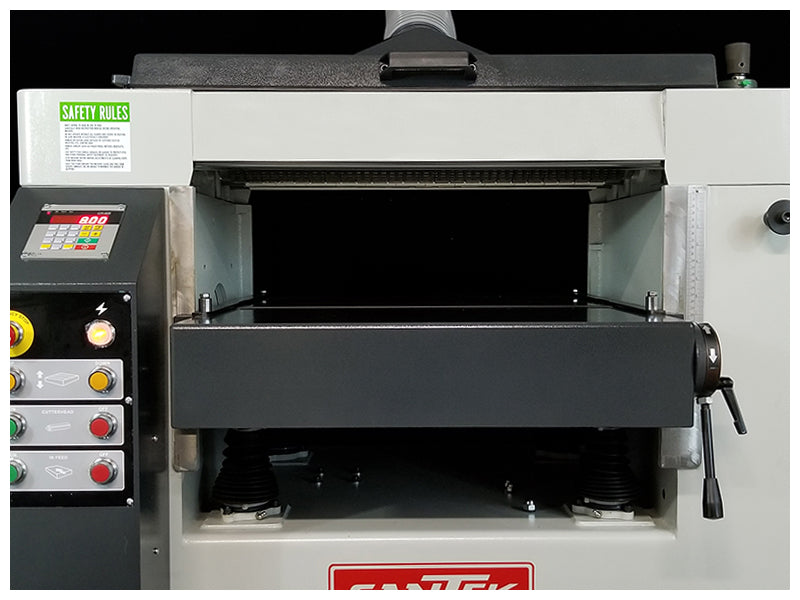 CANTEK | P630HV 24" Heavy Duty Planer, 10HP - Spiral Cutterhead