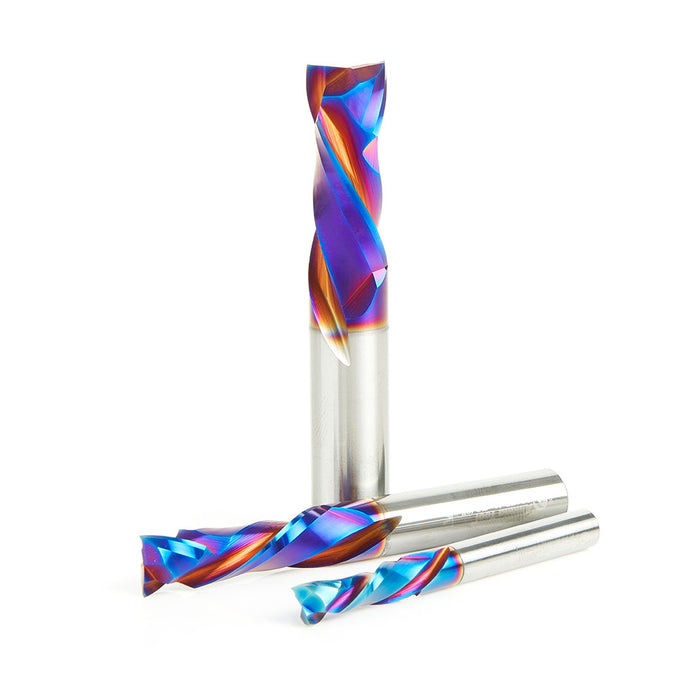 AMS-183-K 3-Piece Spektra™ Extreme Tool Life Coated Compression Spiral CNC Router Bit Pack