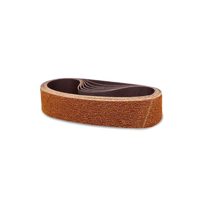 1-1⁄8" x 21" Glass Fabrication Sanding Belt, 100 PACK