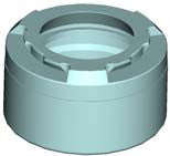 ER08 Zeta Mini Collet Nut