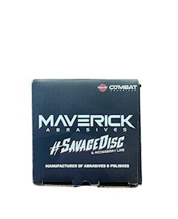 5" Savage Ceramic Multi Hole Hook & Loop Discs (Box of 50)