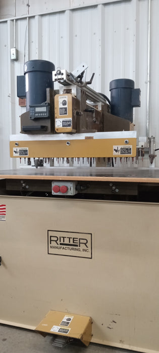 USED RITTER R-46 DOUBLE ROW SYSTEM DRILL