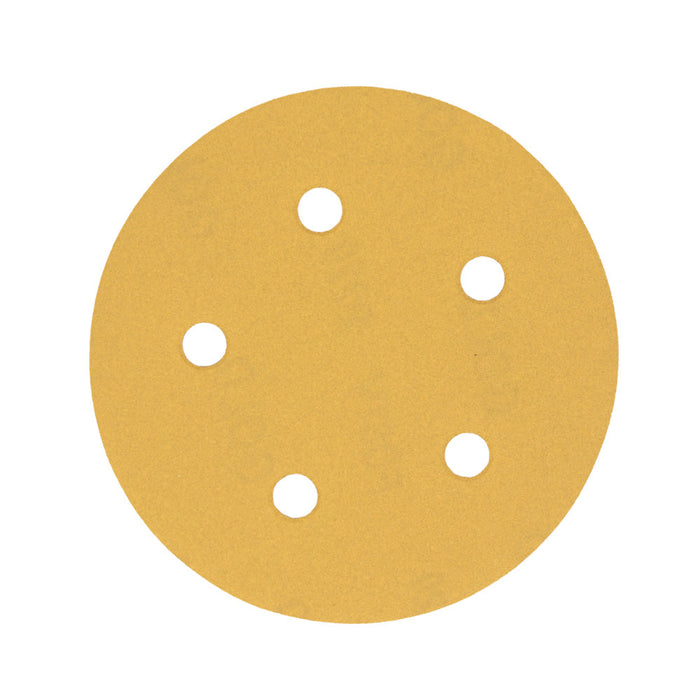 5" Hook & Loop Sanding Discs (Box of 50), 10 Boxes/Case