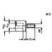 SOUTHEAST TOOL QCDA8001RH Quick Change DA, M8 x 15mm length