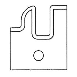 SOUTHEAST TOOL SE-ICSRFD ROUND COPE INSERT FACE DOWN RUNS IN SEIBCSFD