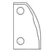 SOUTHEAST TOOL SE-IRPC Raised Panel Insert, Round Each
