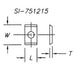 SOUTHEAST TOOL SI-131215 Insert 13 x 12 x 1.5 ( 10 pc per pack)