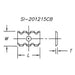 SOUTHEAST TOOL SI-151520CB Chipbreaker Insert 15 x 15 x 2.0 4 Sided(10 pc pk)