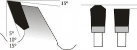13-01006001 Altecnica 10" x 60T TC Special Cut-Off Blade 5/8" Bore