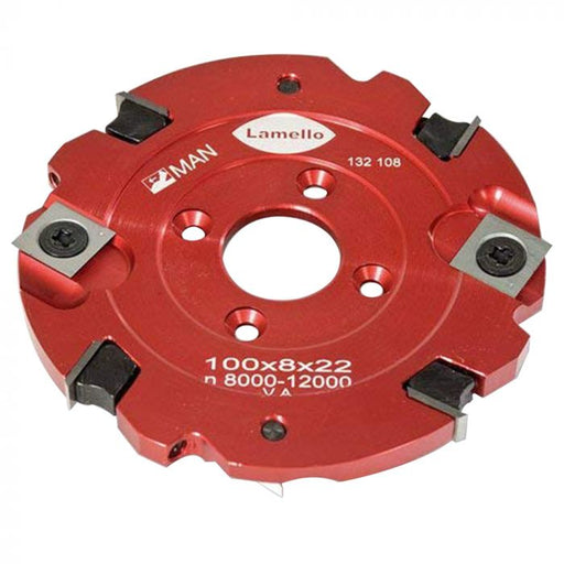 Lamello 132108 | Clamex S carbide reversible cutter, 100X8mm insert