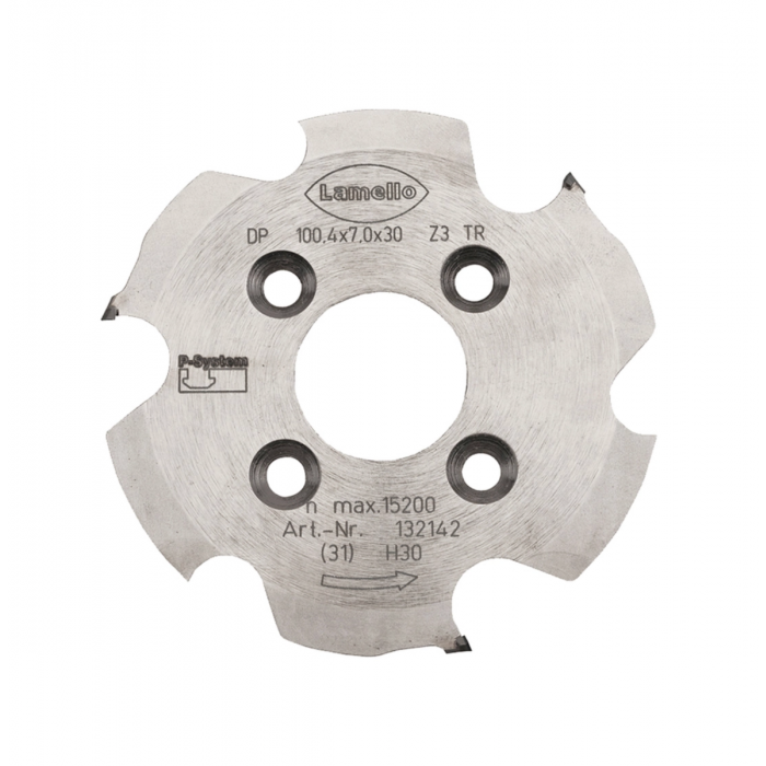 Lamello 132142 | P-System CNC diamond groove cutter DP 100.4x7x30mm, 4/6.6 /DTK 48mm, Z3
