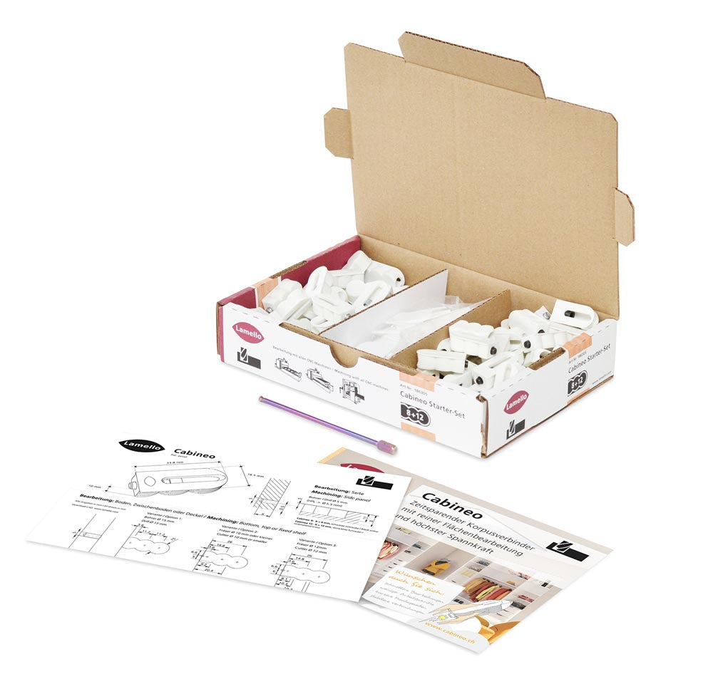 Lamello 186306 | Cabineo 8 M6 Starter Set — Centex Automation