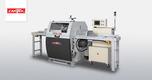 CANTEK | CFS100 Semi-Optmizing Defect Cut Off Saw (start-up/training of $3,000 INCLUDED)