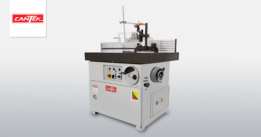 CANTEK | SS512TB 7.5HP Spindle Shaper w/ Tilting Spindle